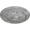 Ekena Millwork Brunswick Ceiling Medallion (Fits Canopies up to 4 1/2"), 27"OD x 2 1/2"P, Ultra Pure White Crackle CM27BRUWC - alternate 2